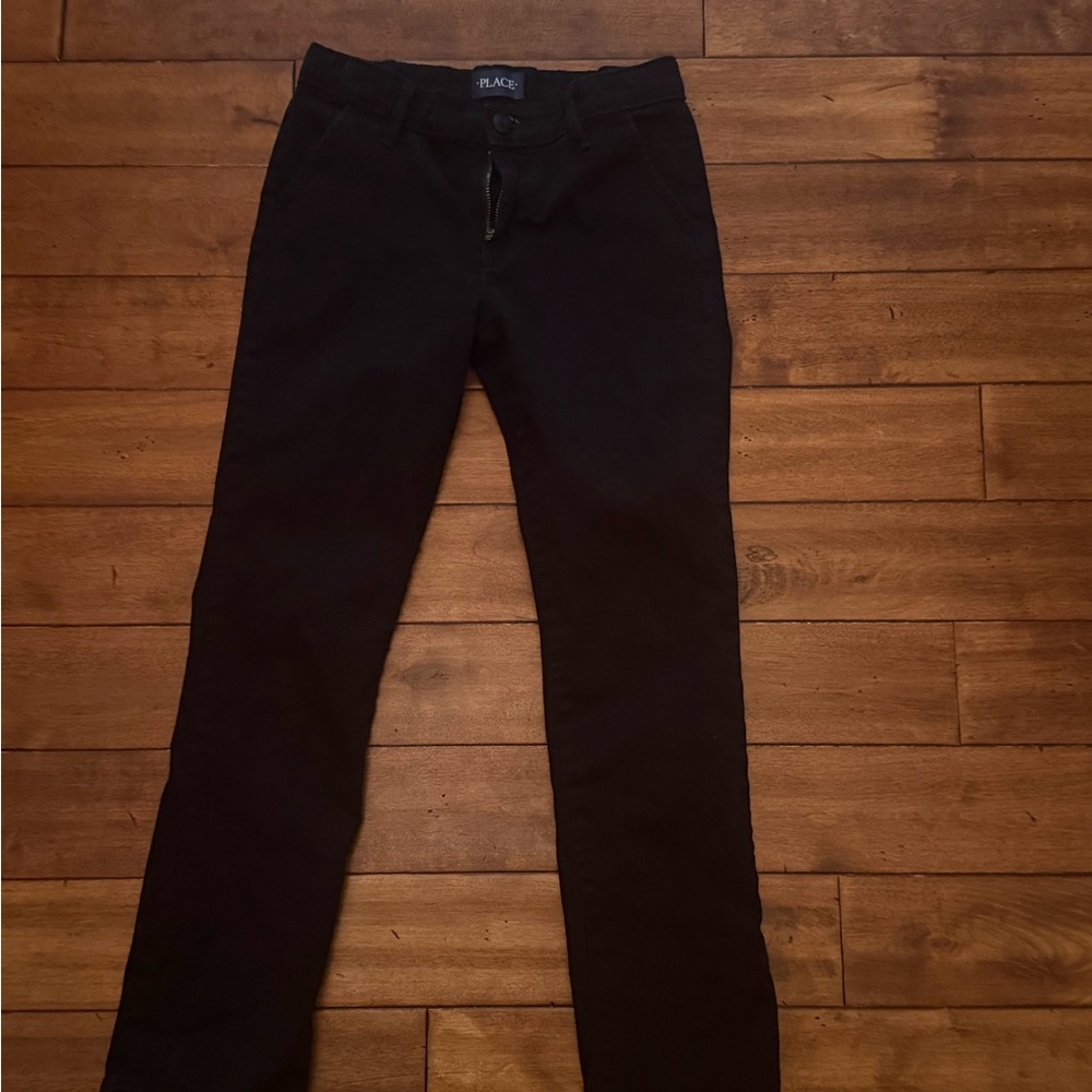 Children's‎ Place Girls Black Uniform Pants Size 10